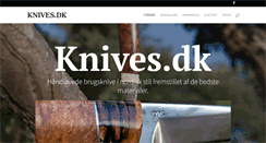 Desktop Screenshot of knives.dk