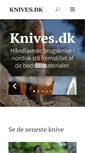 Mobile Screenshot of knives.dk