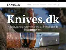 Tablet Screenshot of knives.dk